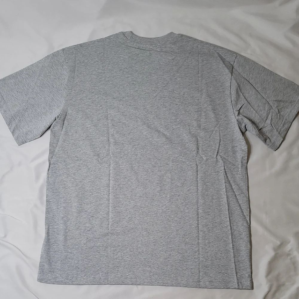 Gucci Cotton Jersey T Shirt With Print In Grey Mélange